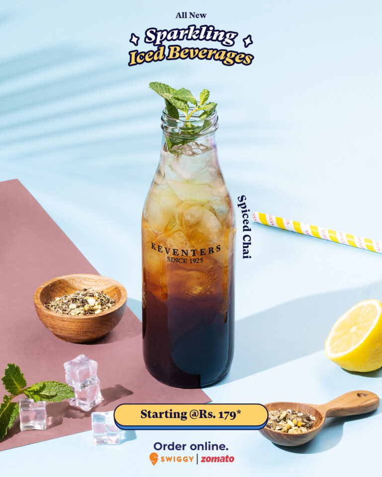 Keventers Sparkling Iced Beverage Spiced Chai